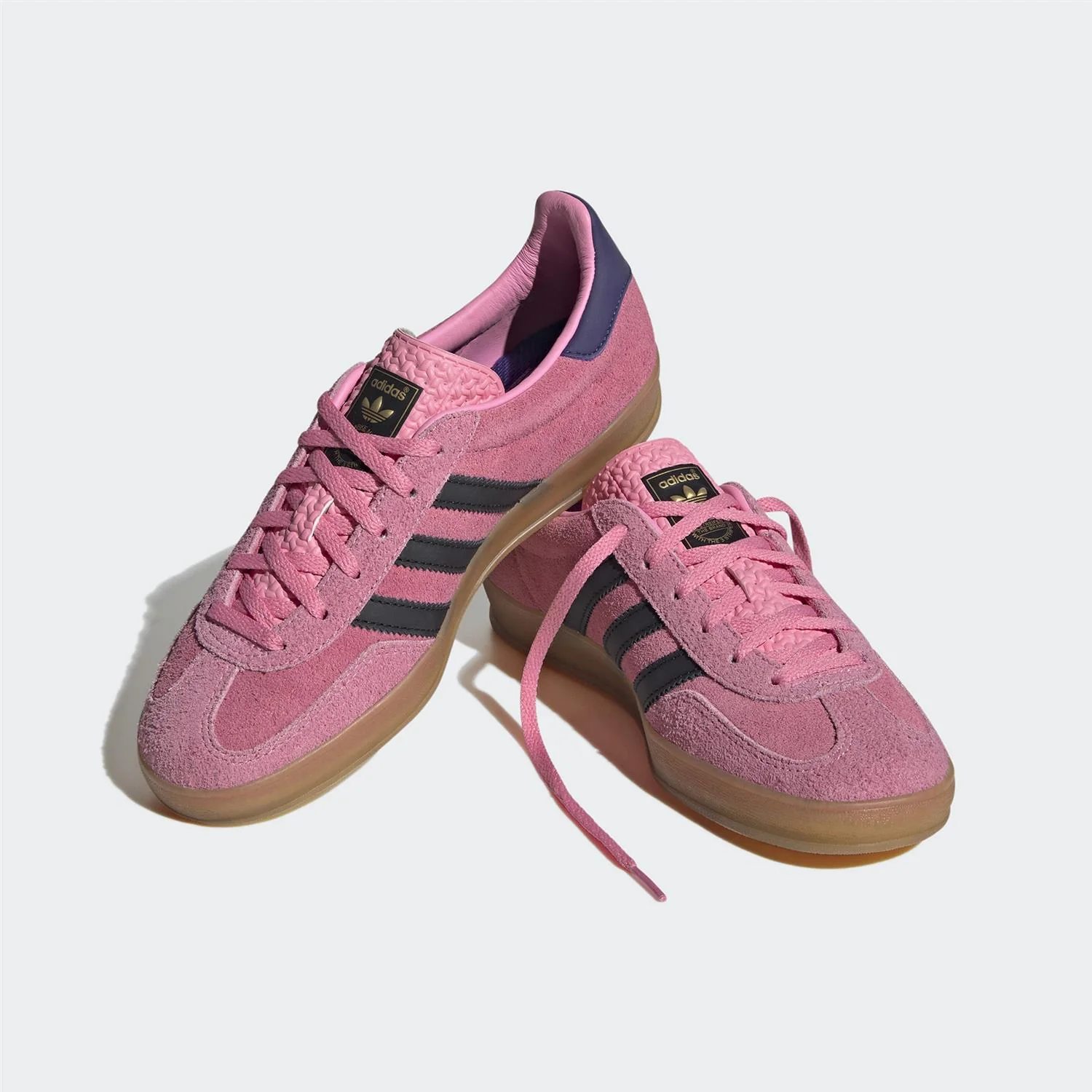 Gazelle Indoor Women's - Bliss Pink/Core Black/Collegiate Purple - Image 4