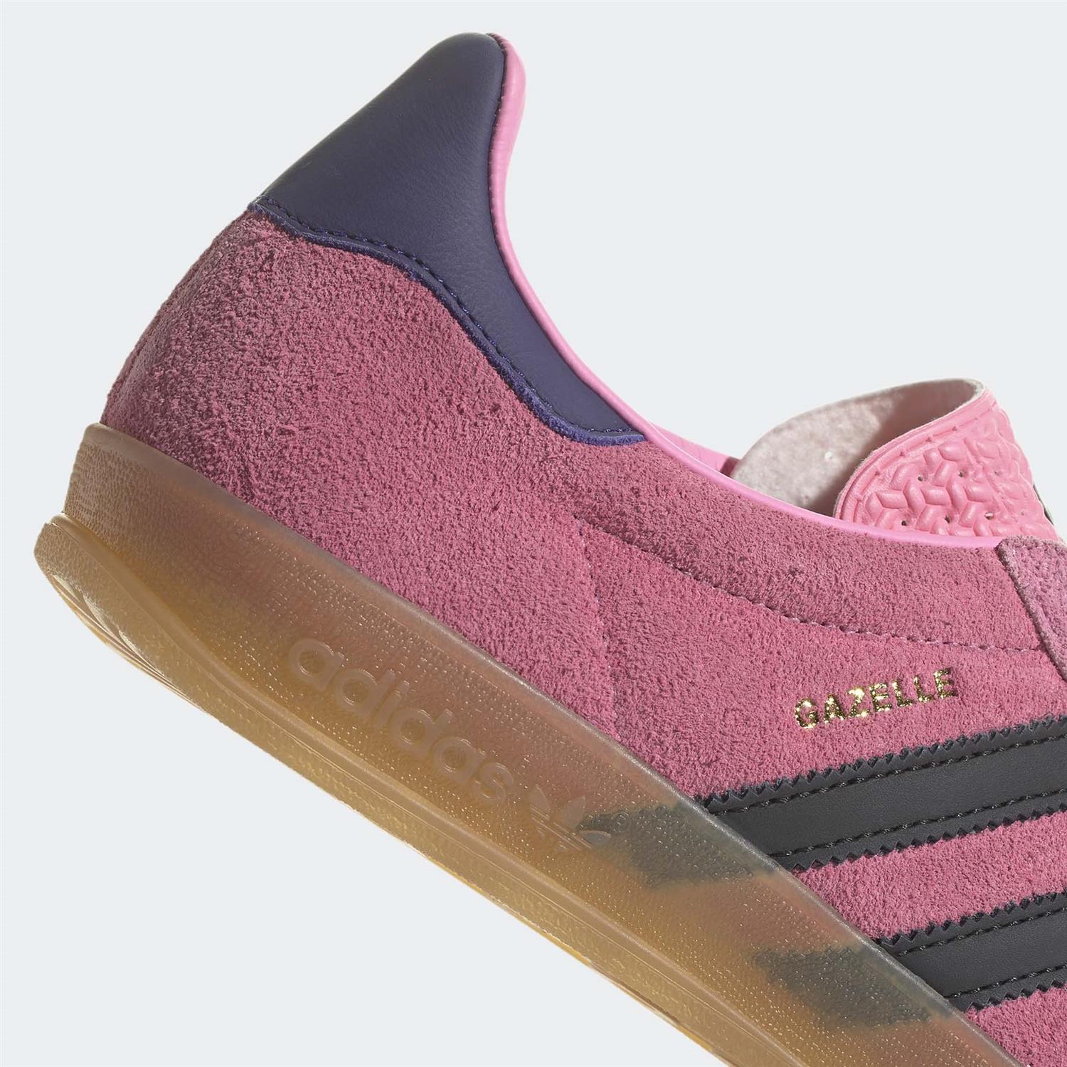 Gazelle Indoor Women's - Bliss Pink/Core Black/Collegiate Purple - Image 7