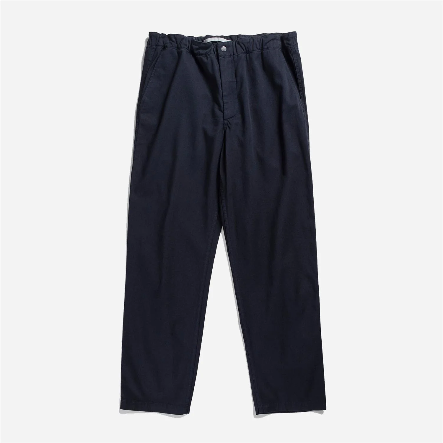 Trysil Regular Organic Stretch Twill Trouser - Dark Navy