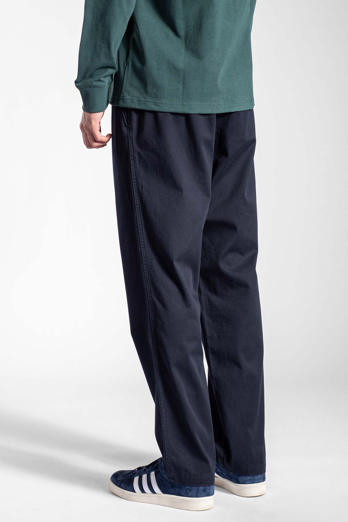 Trysil Regular Organic Stretch Twill Trouser - Dark Navy - Image 3
