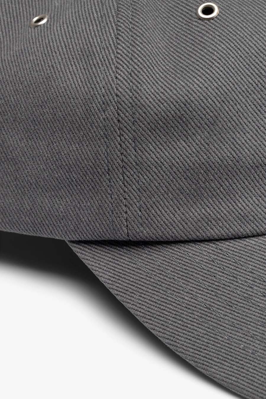 Bull Twill Denim 6-Panel Cap - Graphite - Image 4