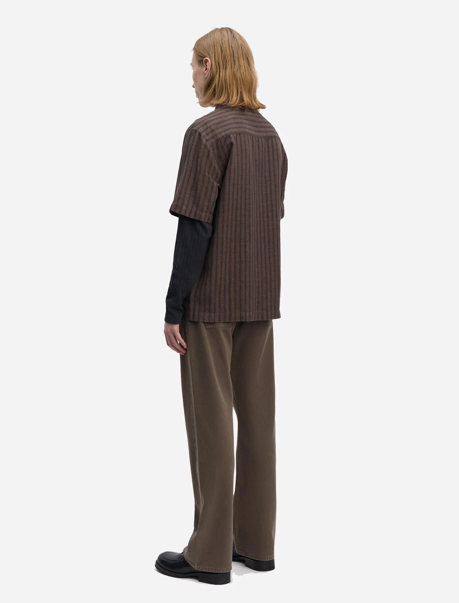 Another SS Shirt 2.0, - Brown Stripe - Image 4
