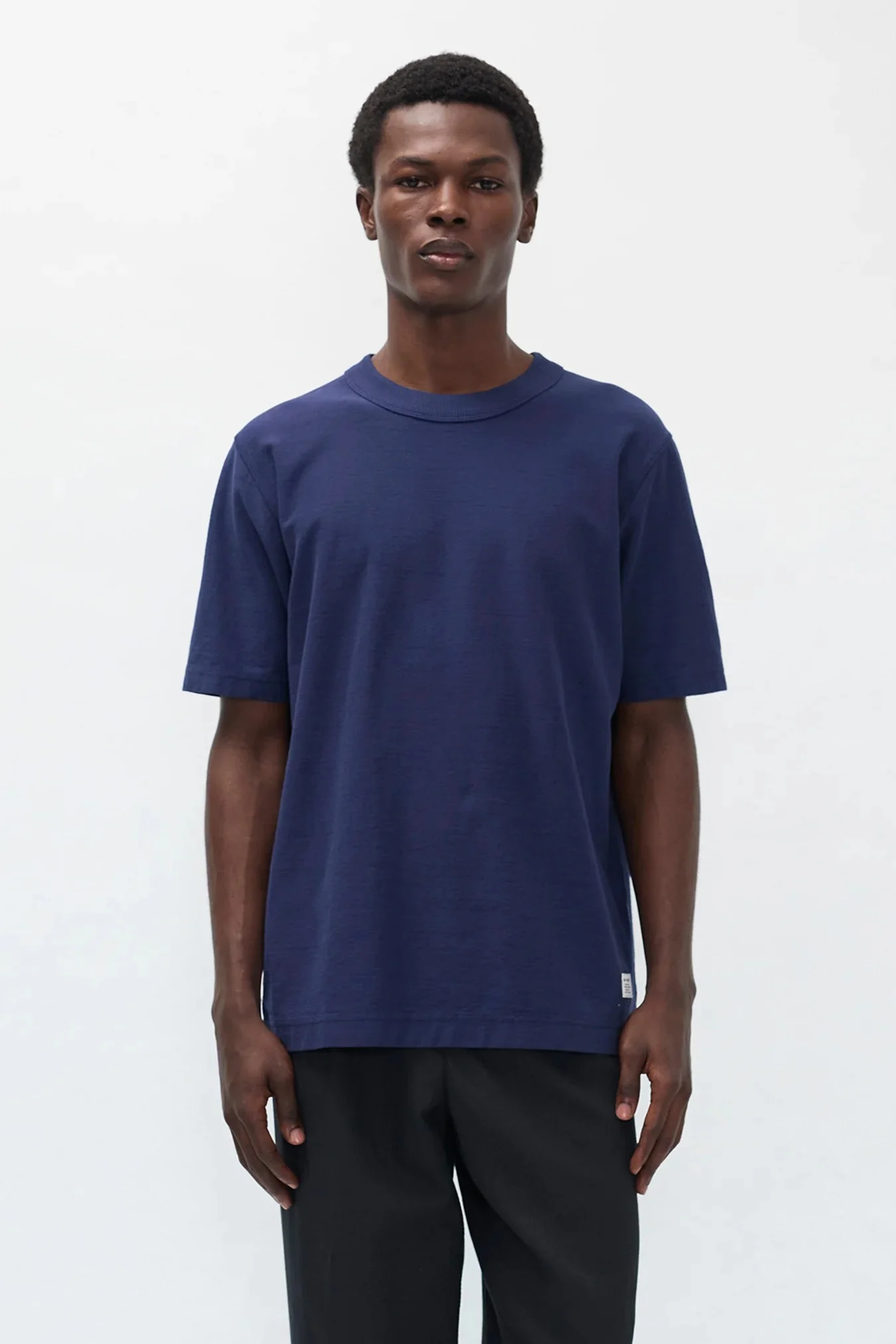 Elmelunde Organic Dry Cotton GMD T-shirt - Workwear Blue - Image 3