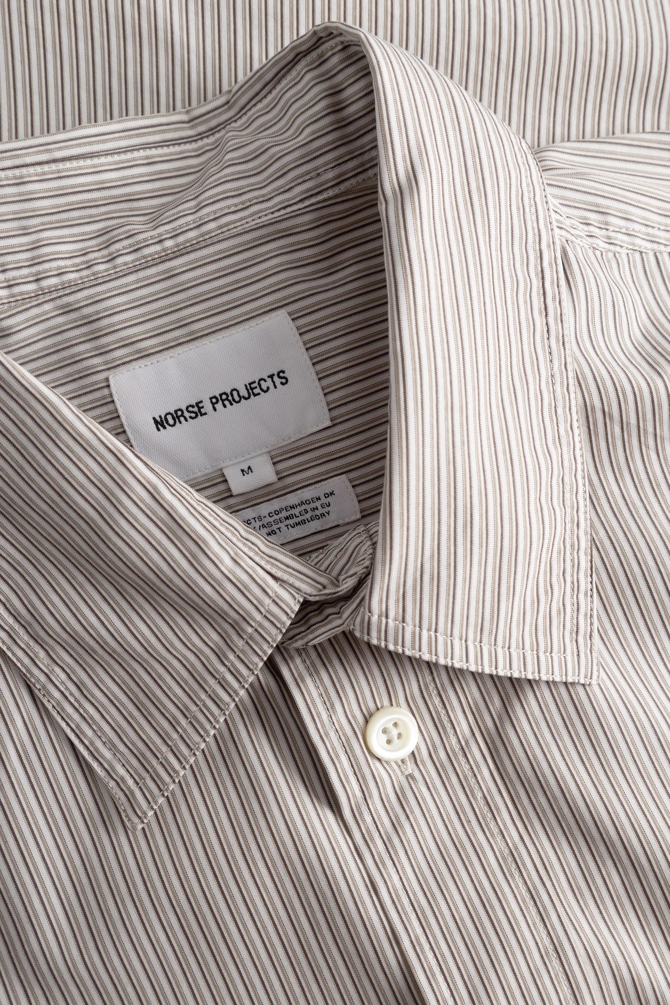 Espevik Fine Oversize Shirt - Walnut - Image 8