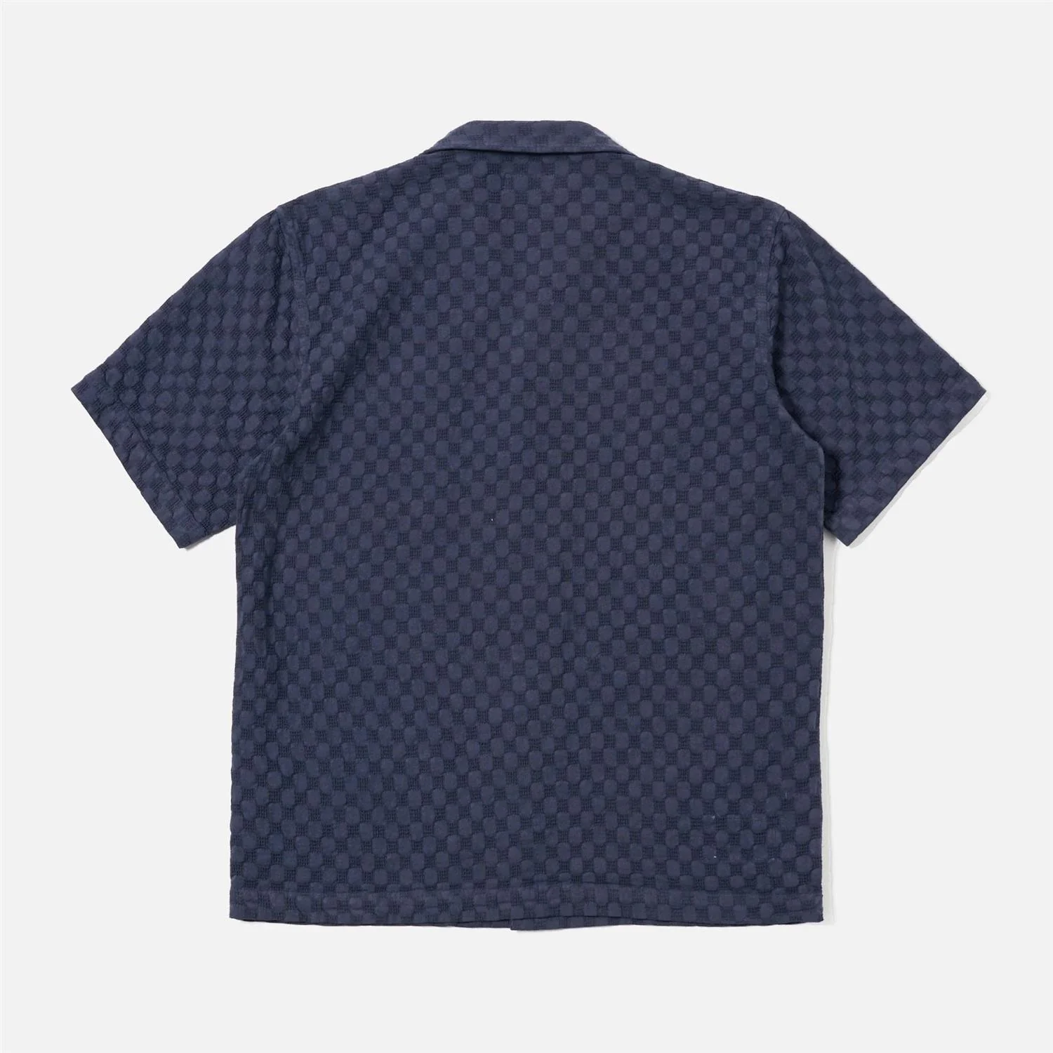 Dot Waffle Road Shirt - Navy - Image 3