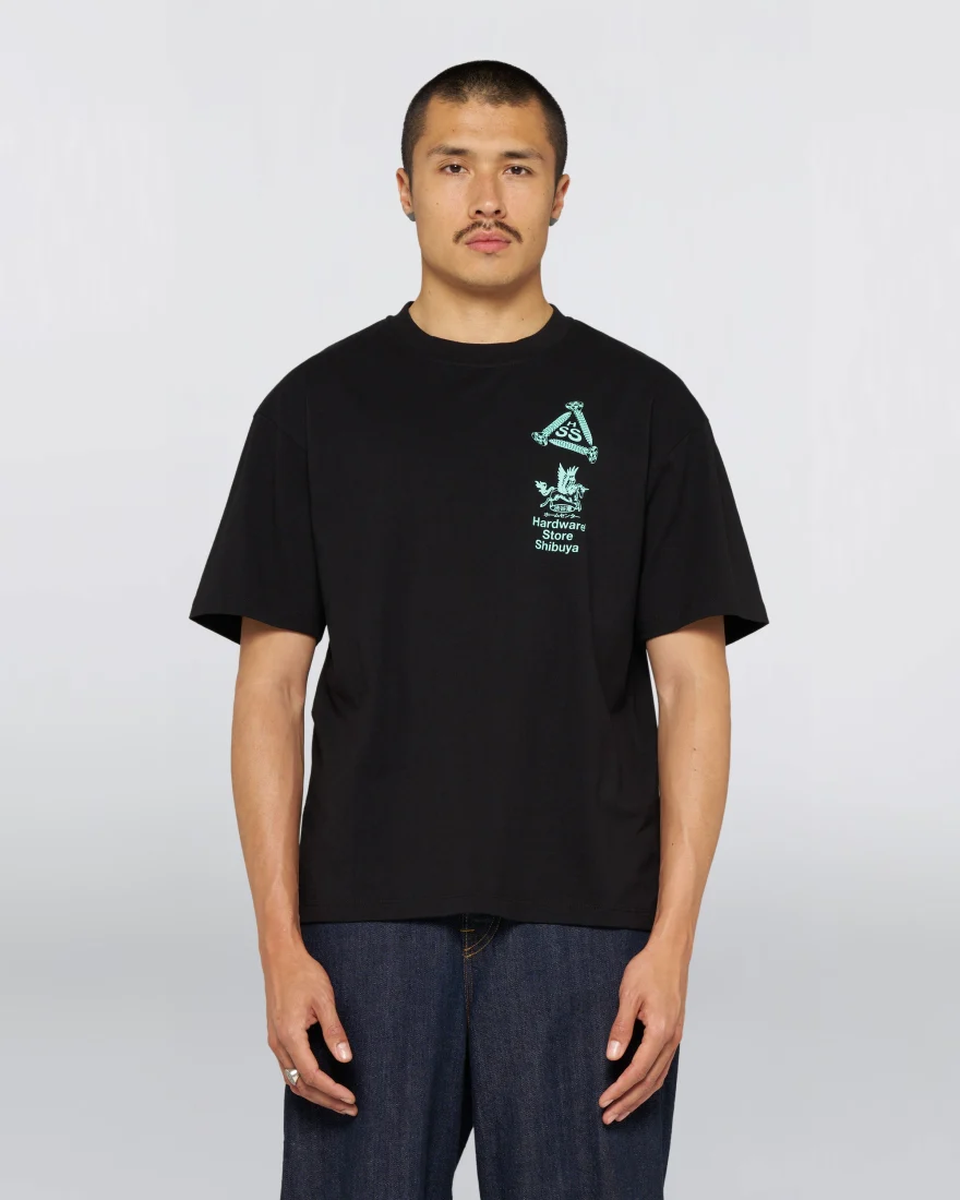 Hardware Store Shibuya T-Shirt - Black - Image 3