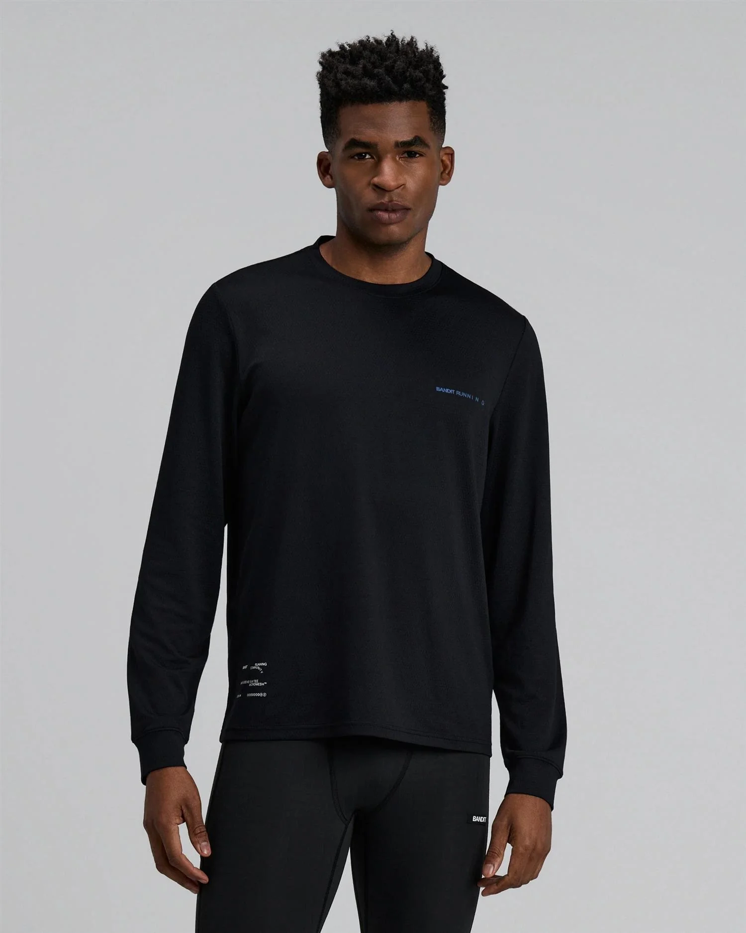 Micromesh™ Long Sleeve - Black - Image 2