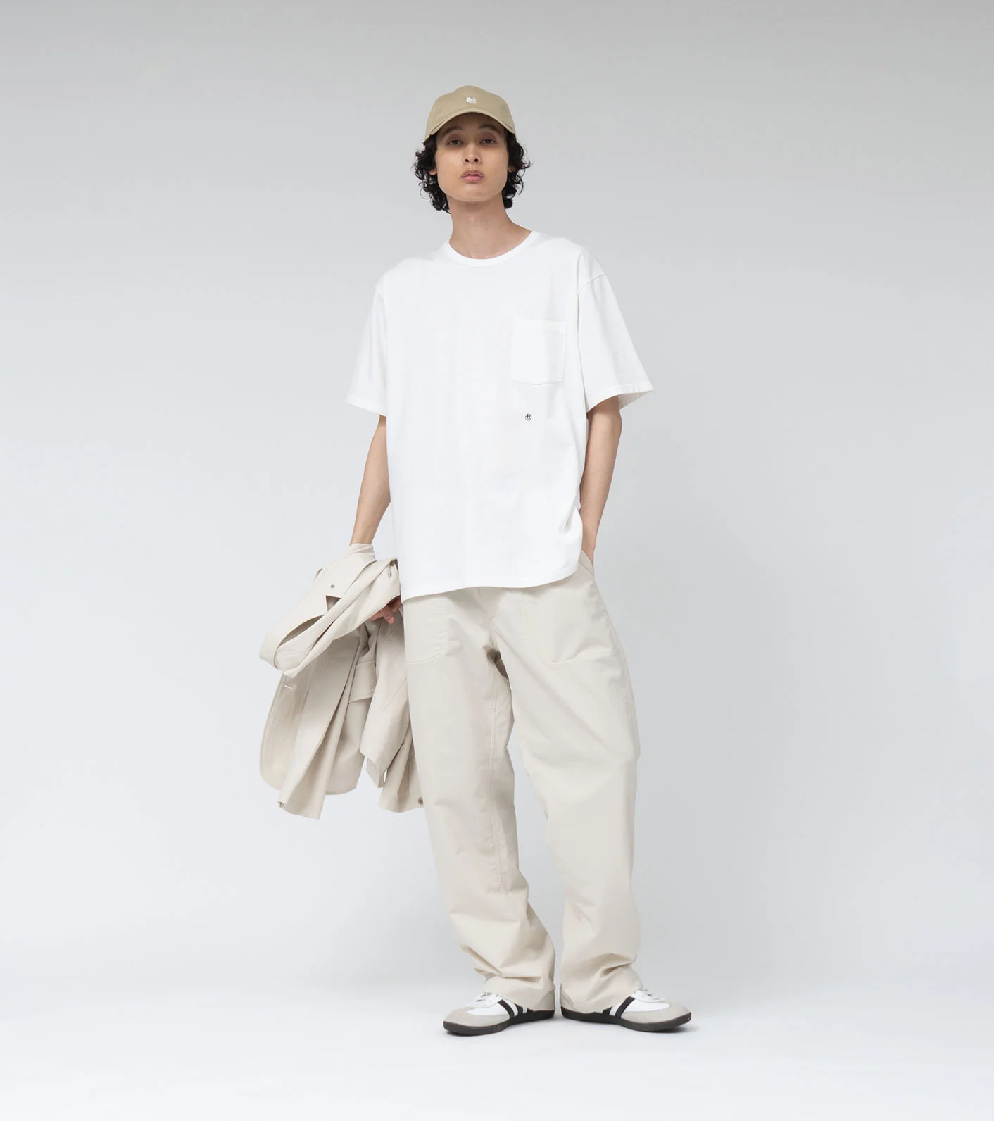 COOLMAX Jersey Pocket Tee - White - Image 4