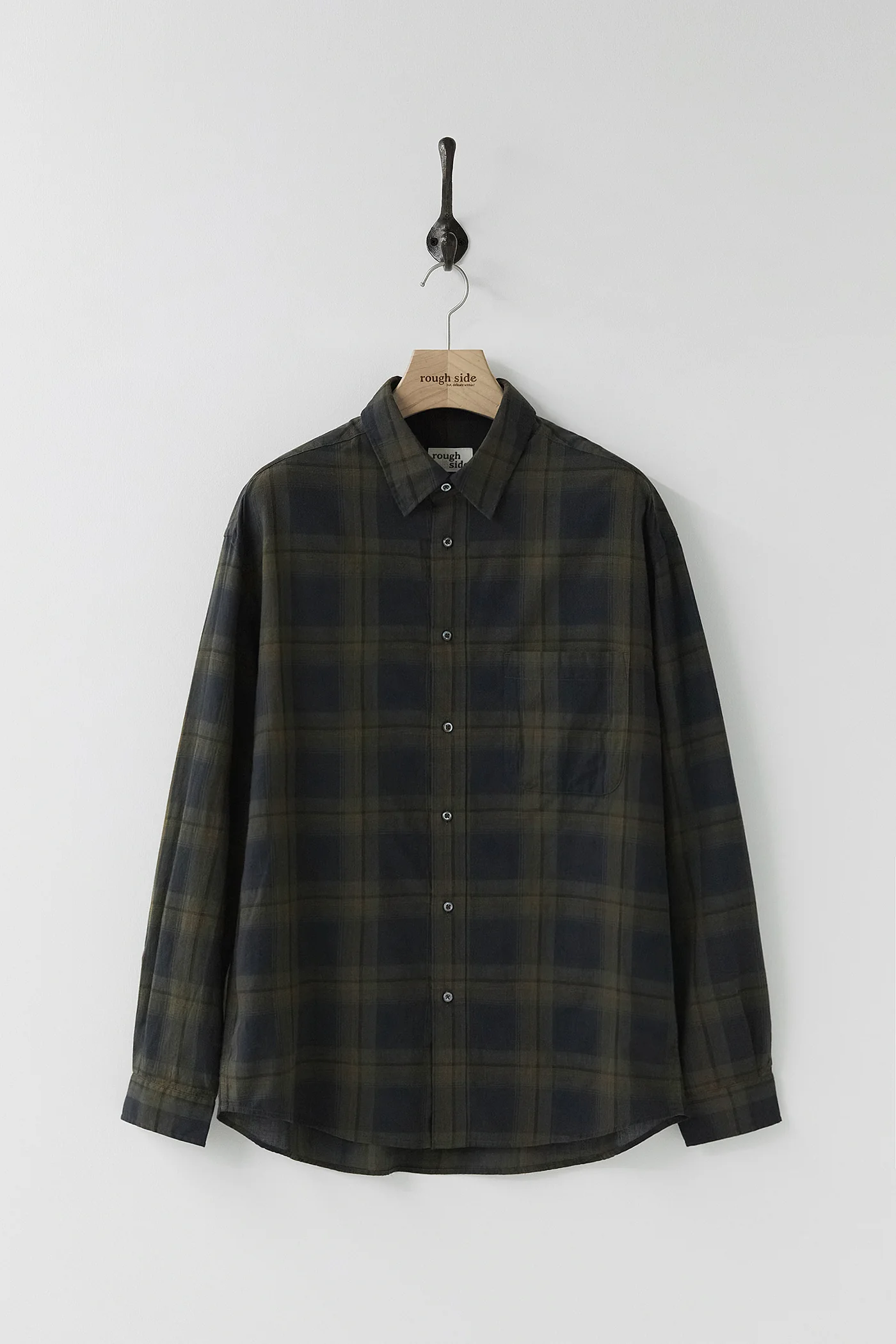 Primary Shirt - Dark Olive Plaid - Image 5