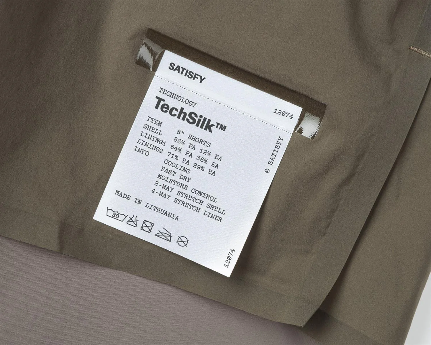 TechSilk™ 8" Shorts - Olive - Image 8