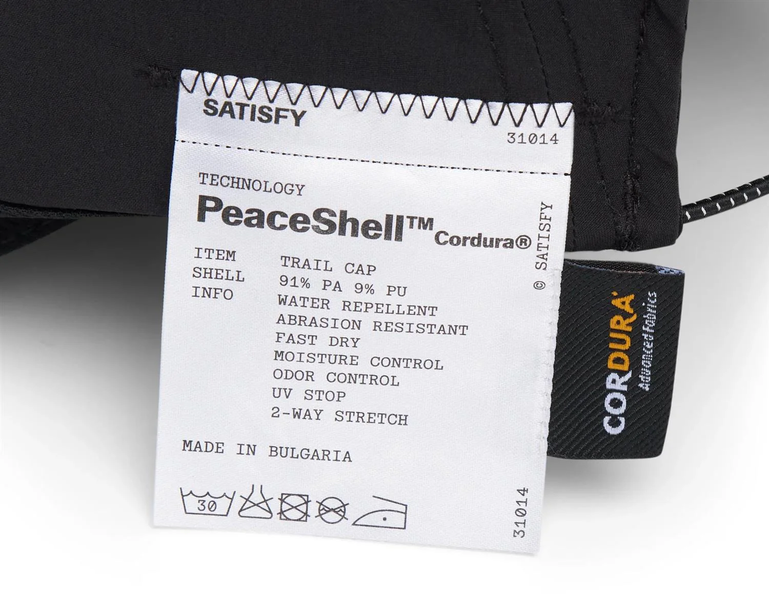 PeaceShell™ Cordura® Trail Cap - Black - Image 7
