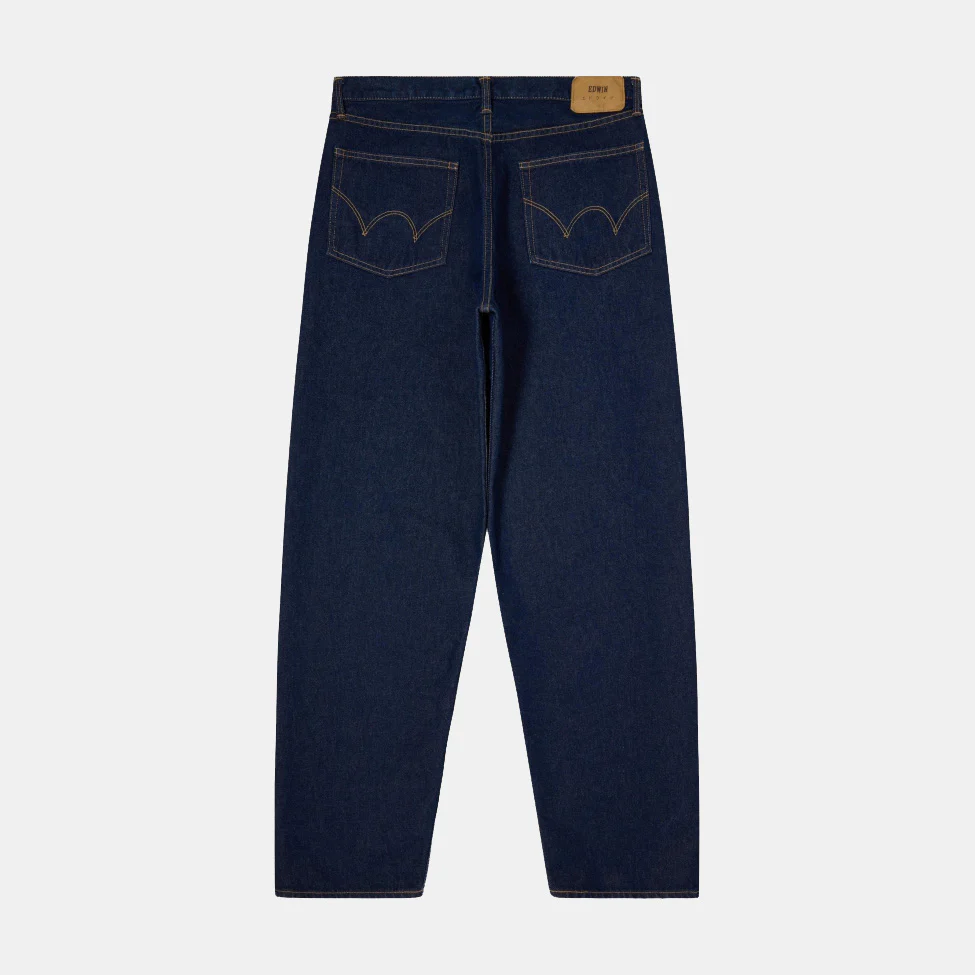 Loose Jeans 12.5oz - Blue (rinsed) - Image 2