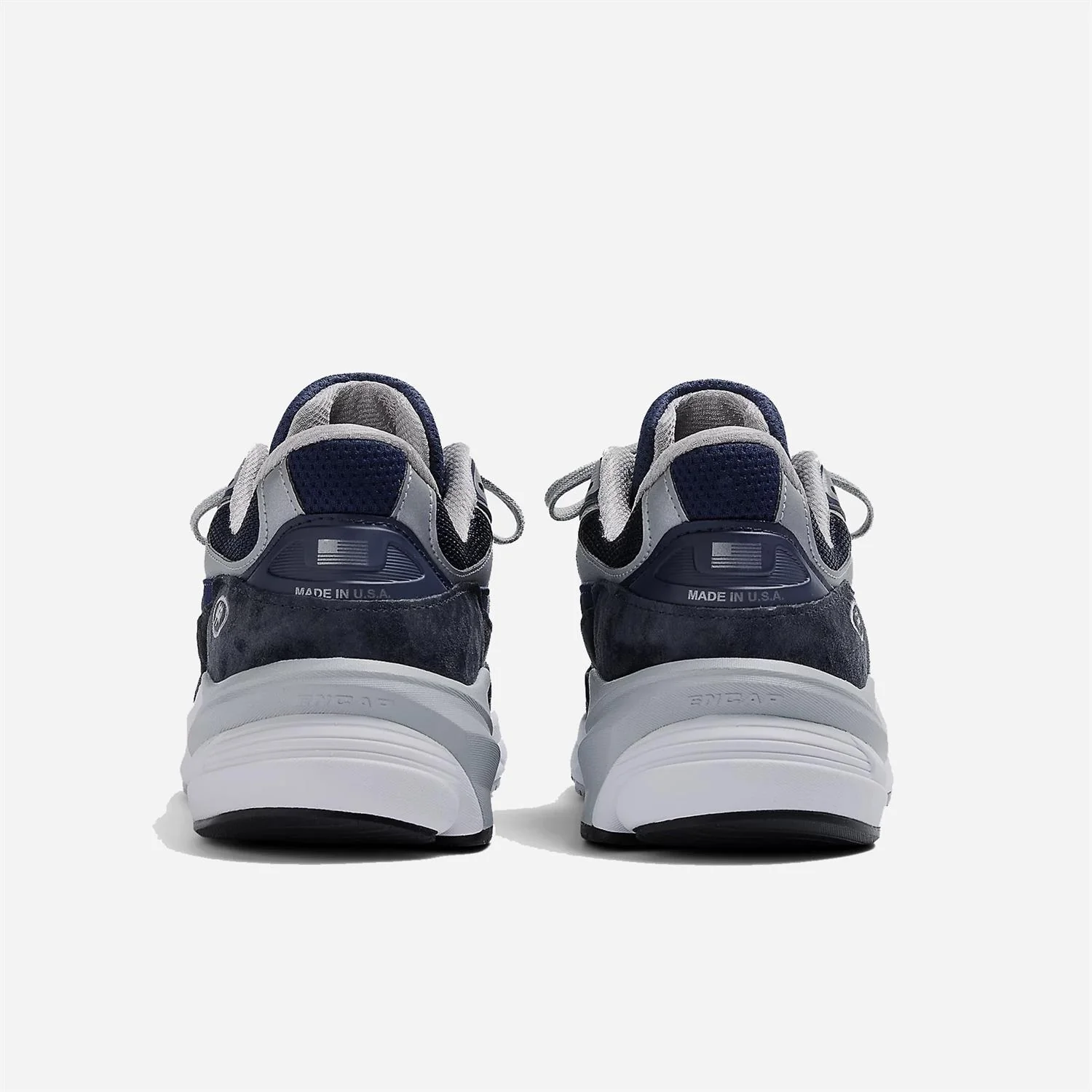 M990NV6 Made in USA - Navy/White - Image 3