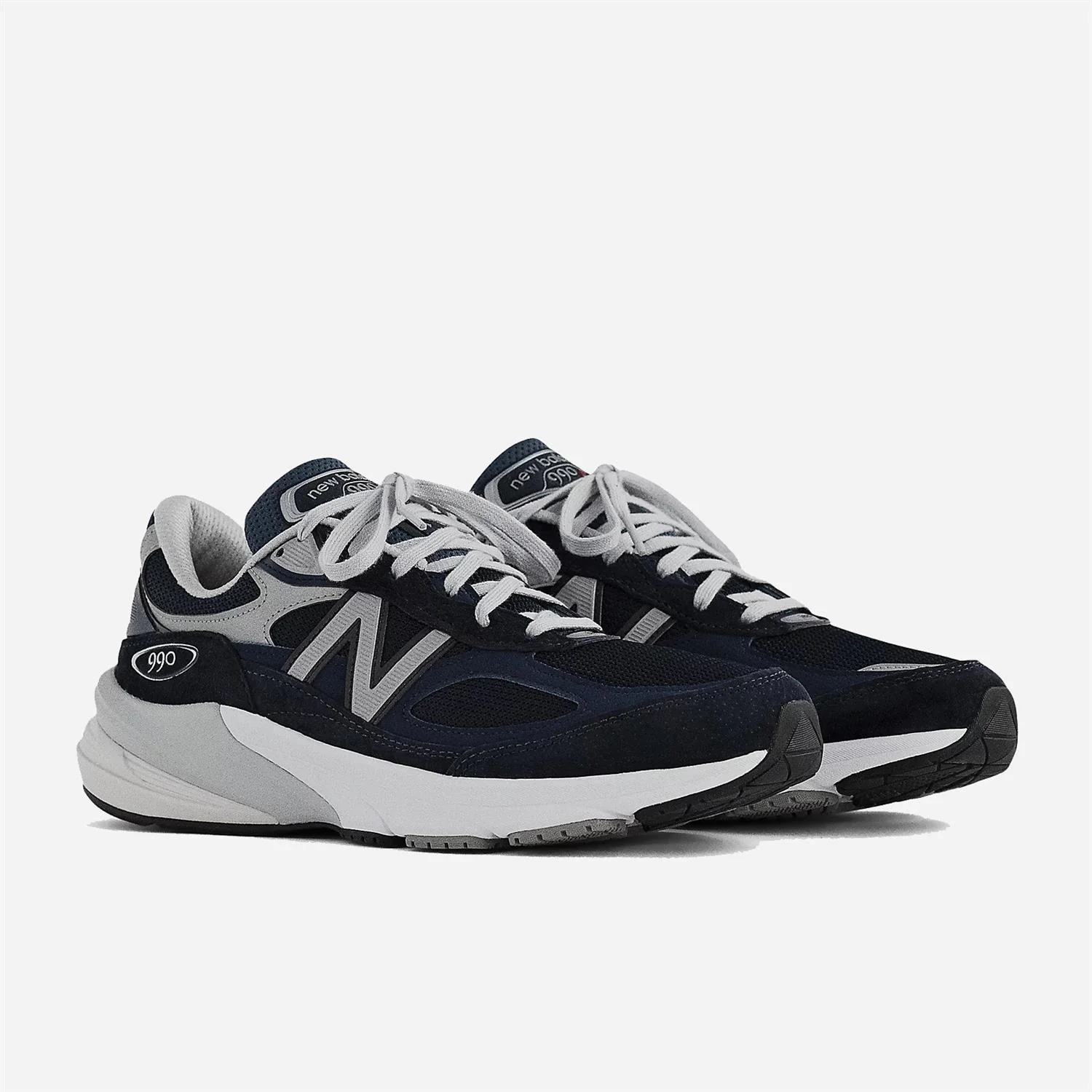 M990NV6 Made in USA - Navy/White - Image 4